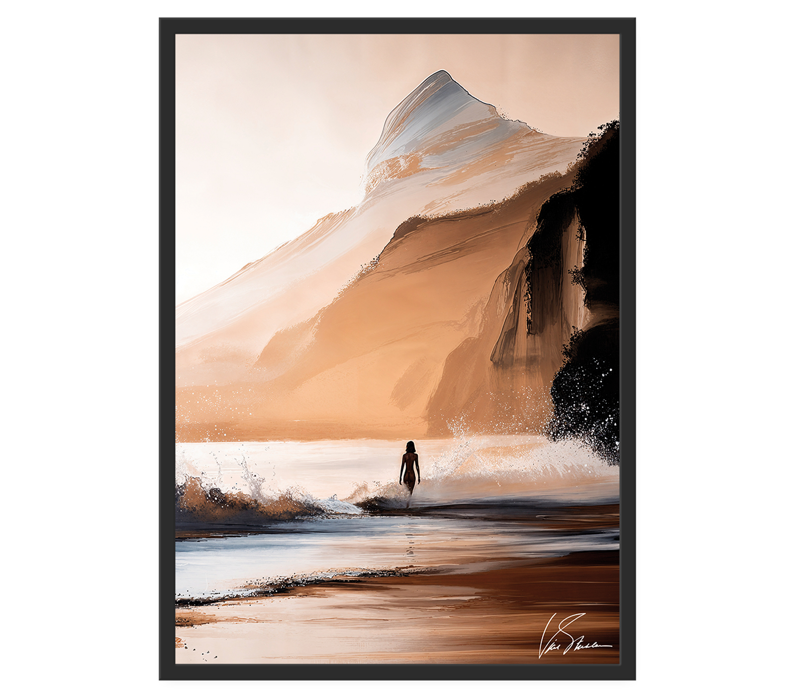 Картина на холсте в раме MIST арт.8257116 - фото 1