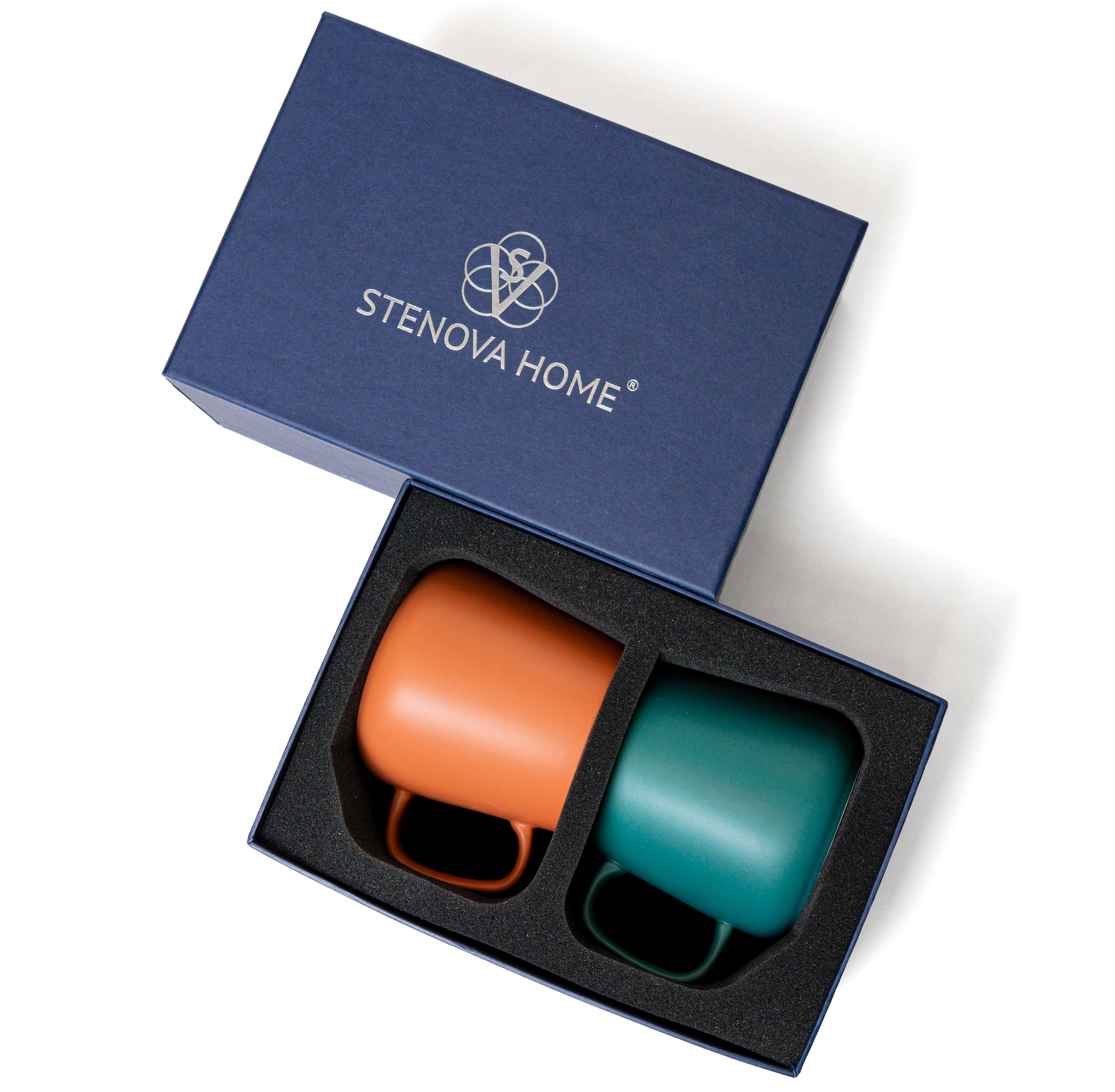 Подарочный набор кружек PATIO (зеленый/терракотовый) - фото 4