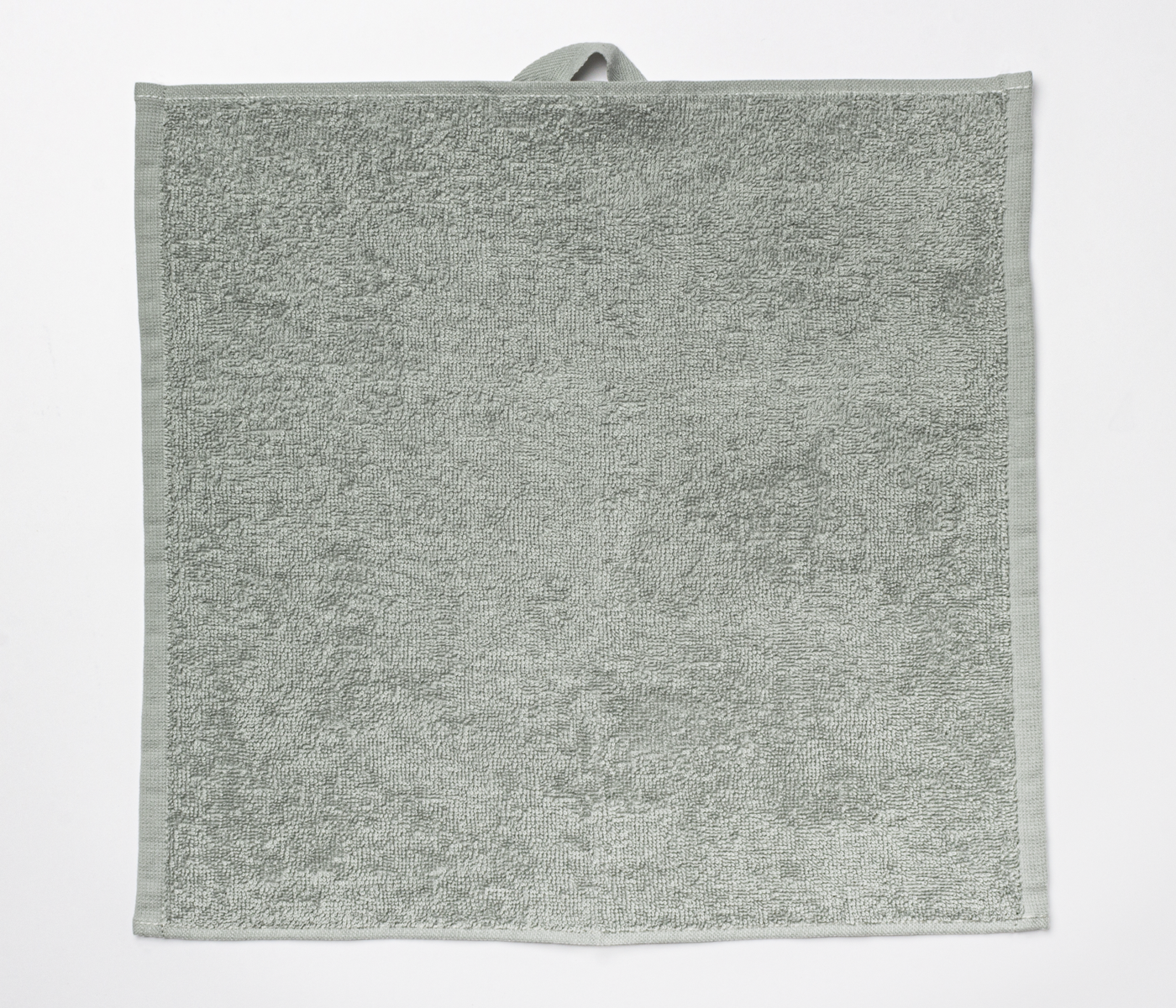 Набор полотенец махровых IDEAL (серо-зеленый, 2 шт) - фото 2