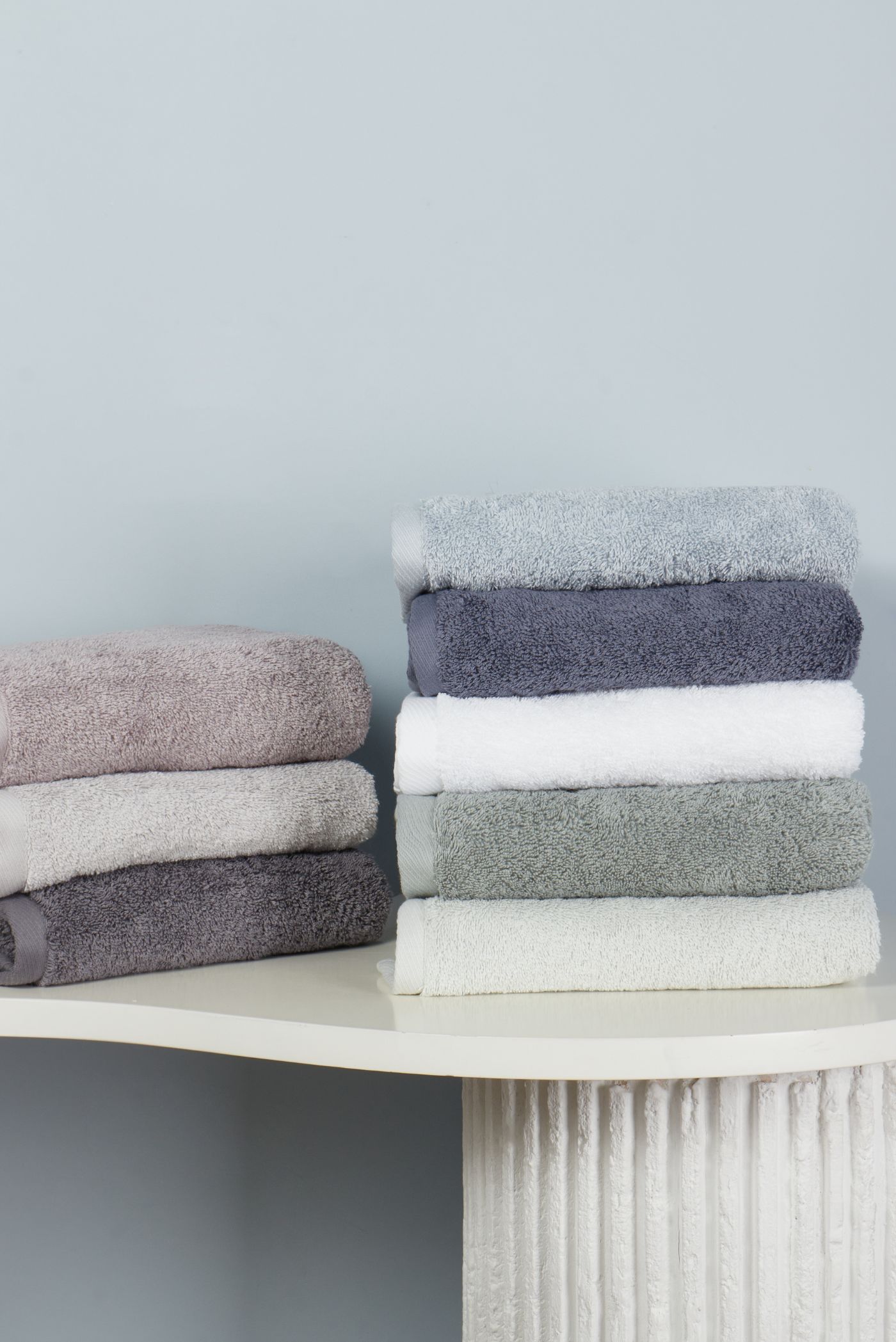 Полотенце махровое IDEAL (голубой) - фото 3