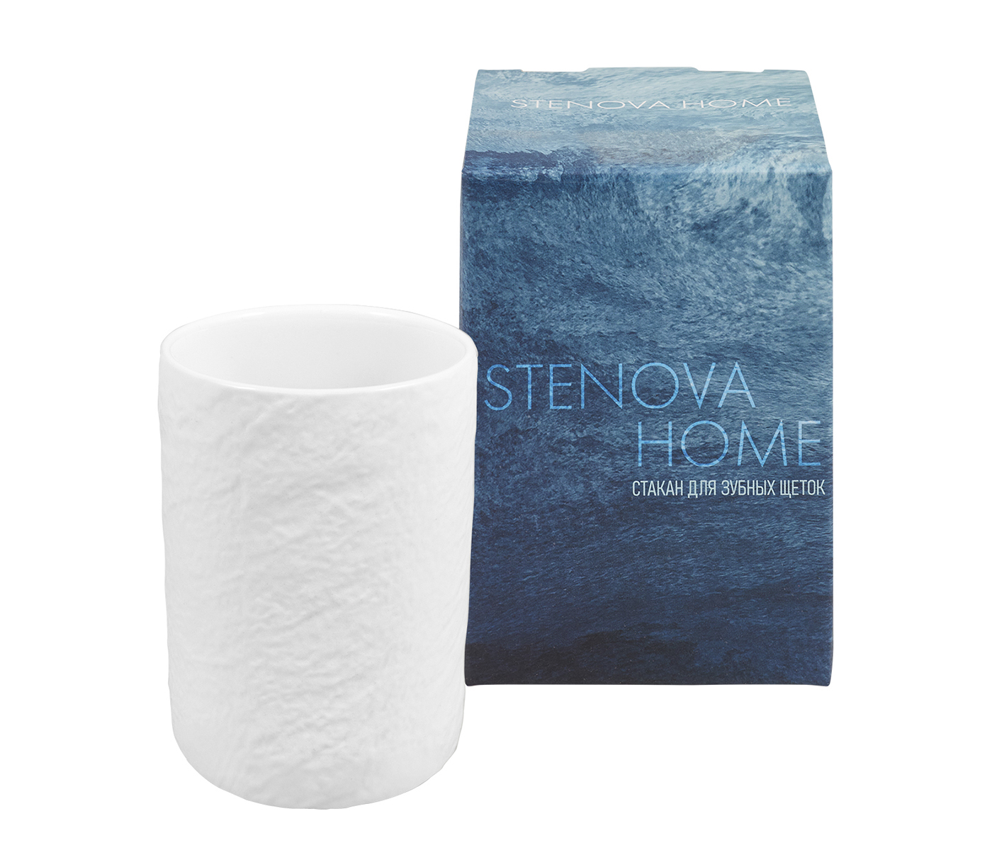 Стакан для зубных щеток LAVA / ЛАВА белый - фото 5