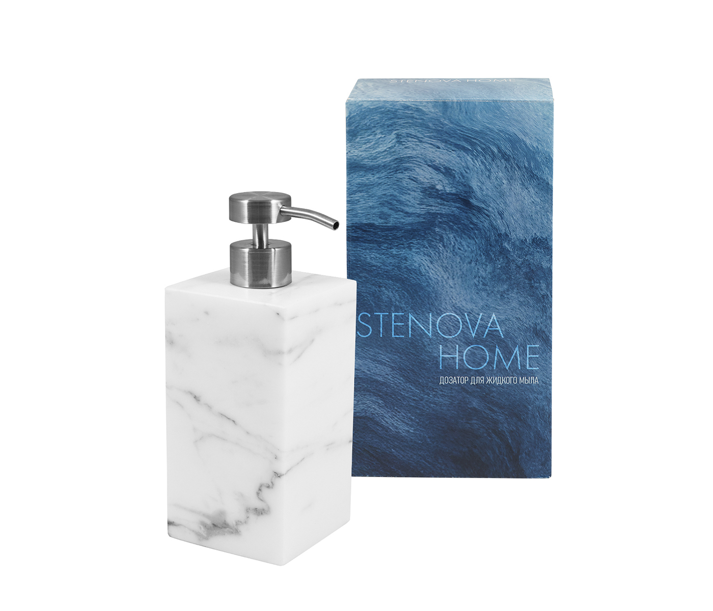 Дозатор для жидкого мыла/лосьона ALICANTE / АЛИКАНТЕ белый - фото 3