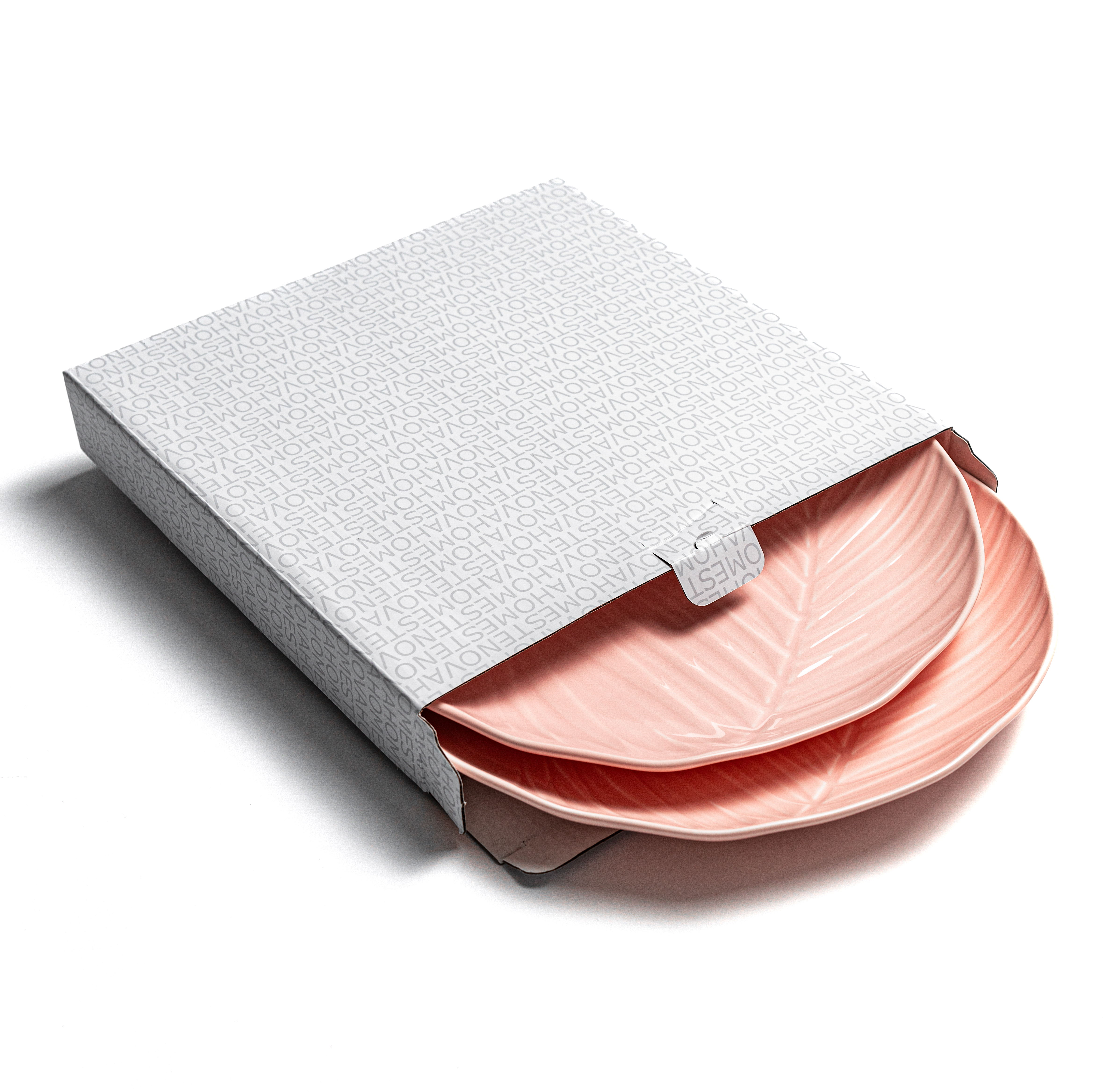 Набор тарелок обеденных BALI (розовый, 2 шт) - фото 4