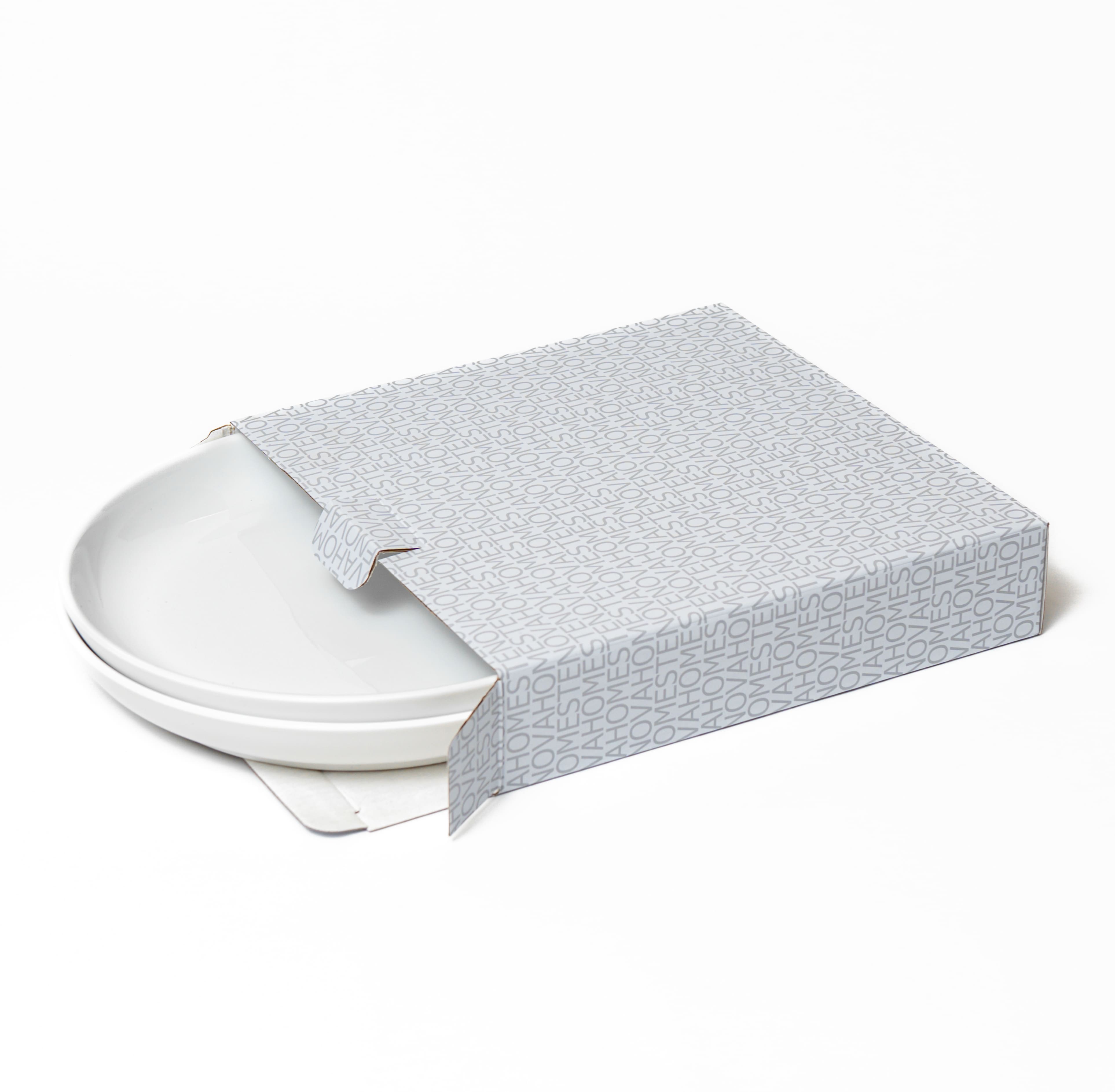 Набор тарелок обеденных PATIO (белый, 2 шт) - фото 4