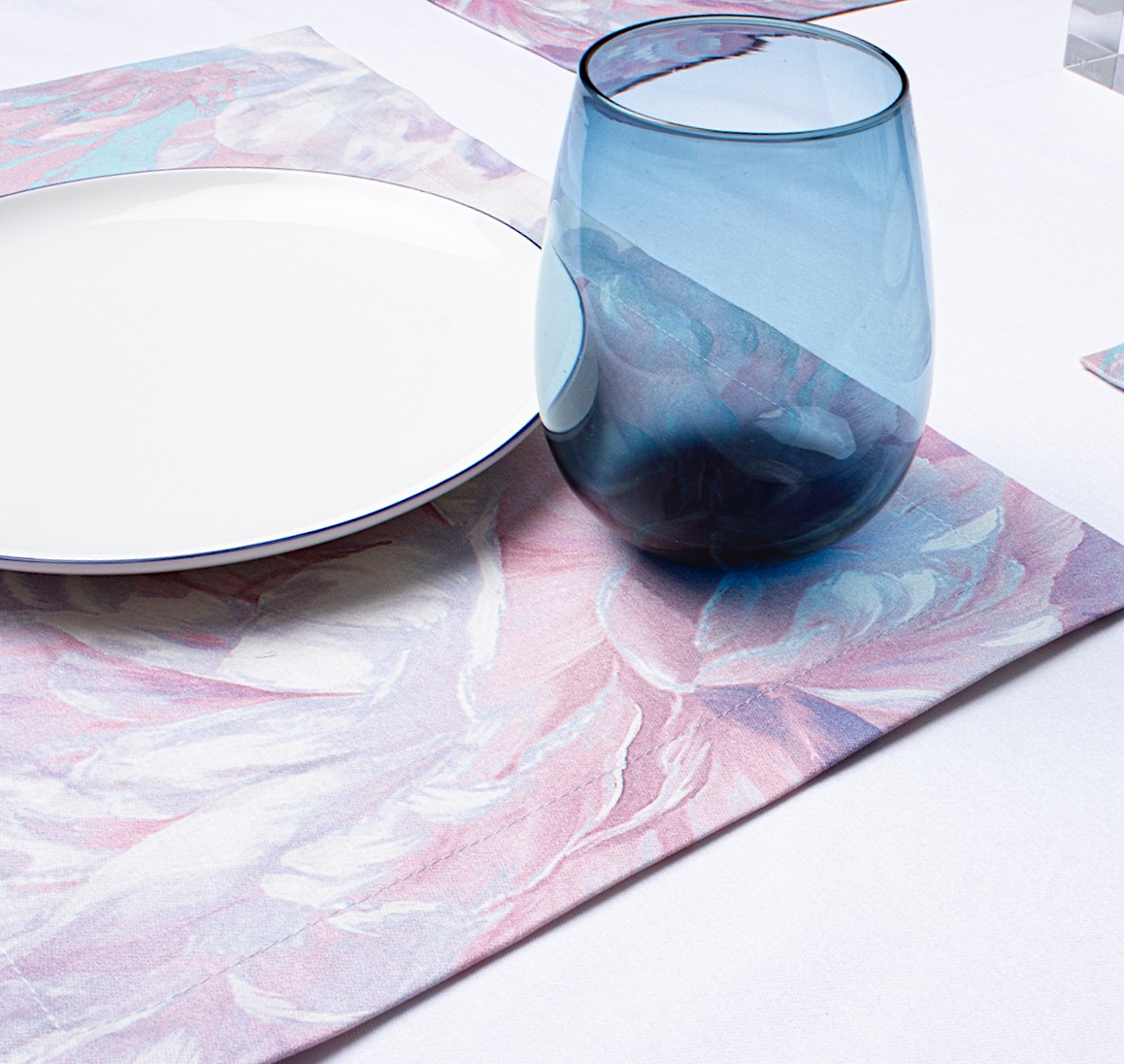 Комплект плейсматов KAMILLA (голубой цвет) - фото 3