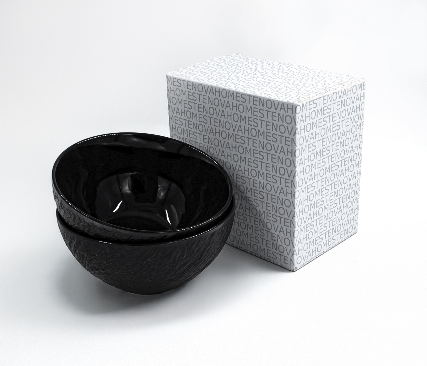 Набор салатников LAVA (маленькие, черные, 2 шт) - фото 3