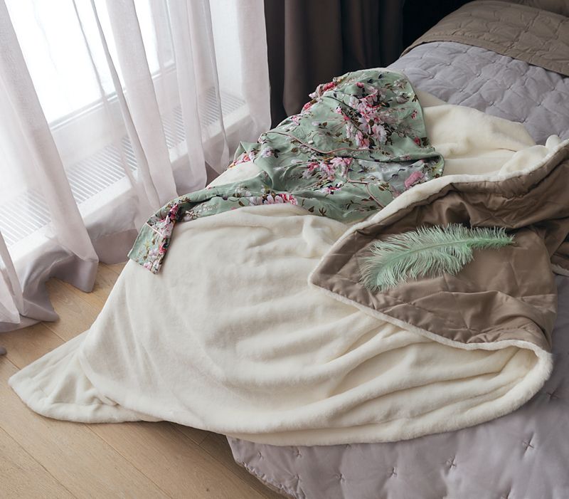 Плед меховой MILKY SHAKE - фото 3