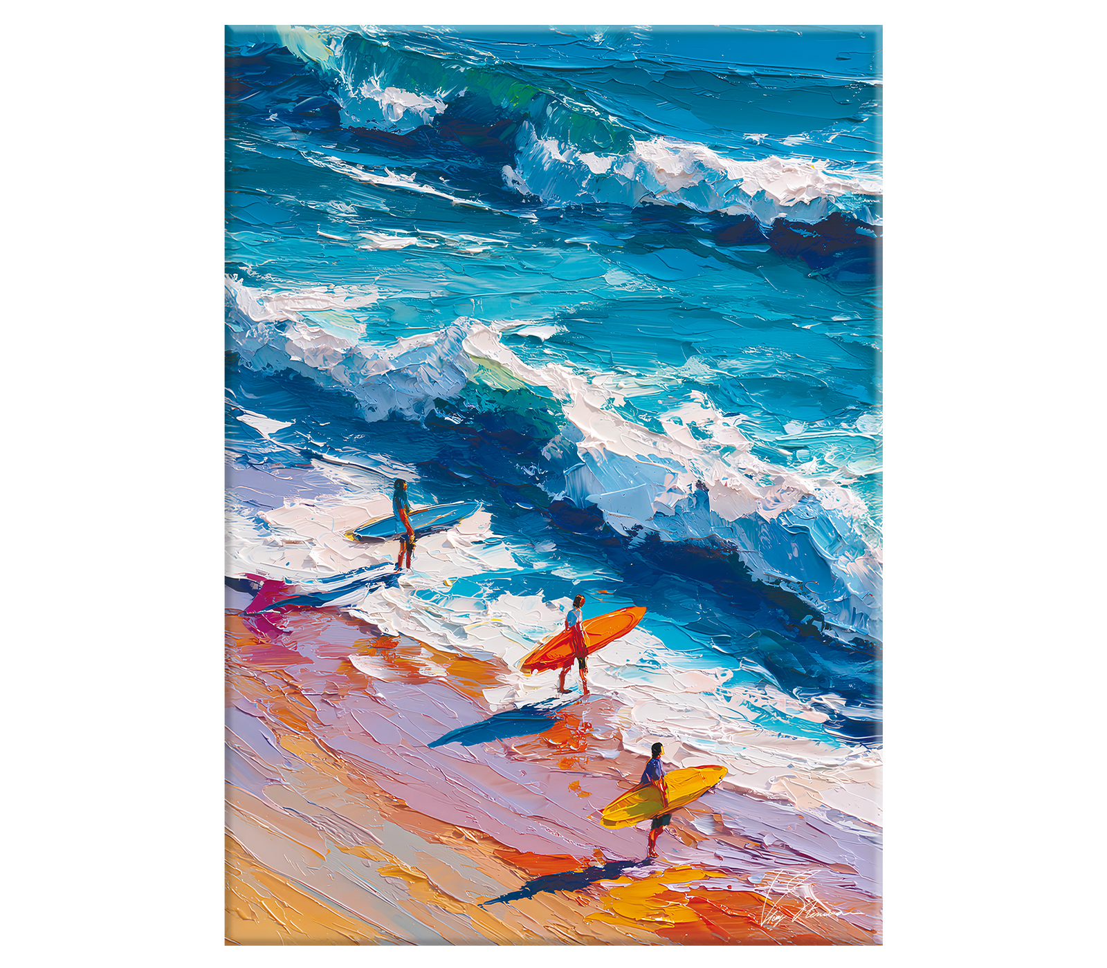 Картина на холсте SURF арт.8257124 - фото 1