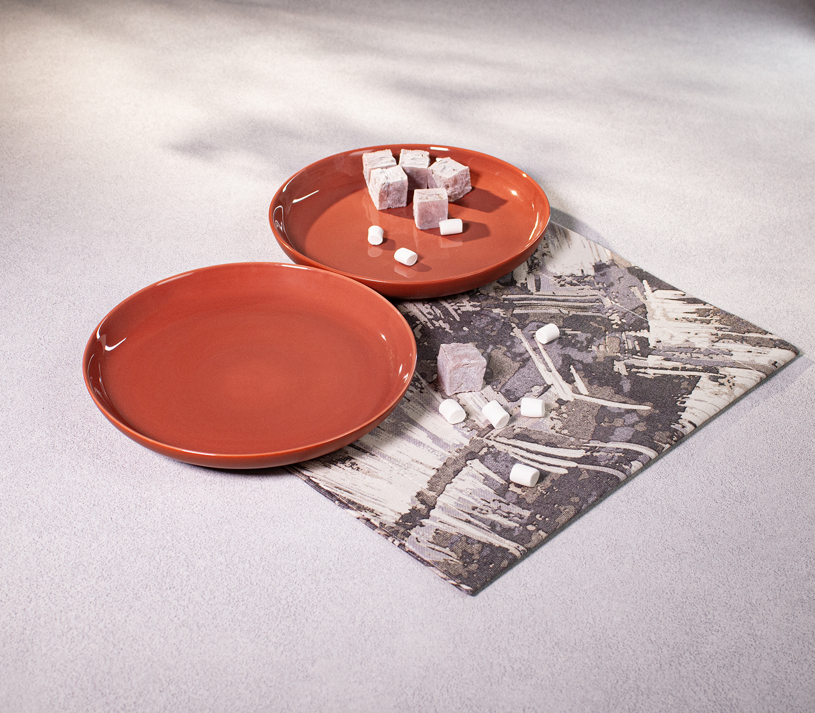 Набор тарелок закусочных PATIO (терракотовый, 2 шт) - фото 1