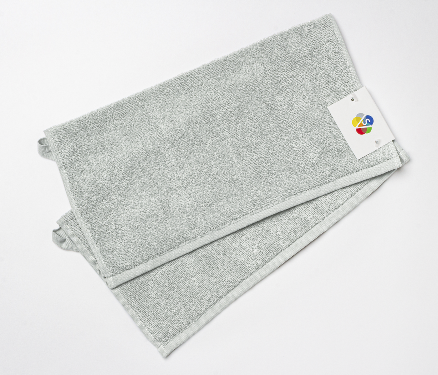 Набор полотенец махровых IDEAL (светло-зеленый, 2 шт) - фото 1