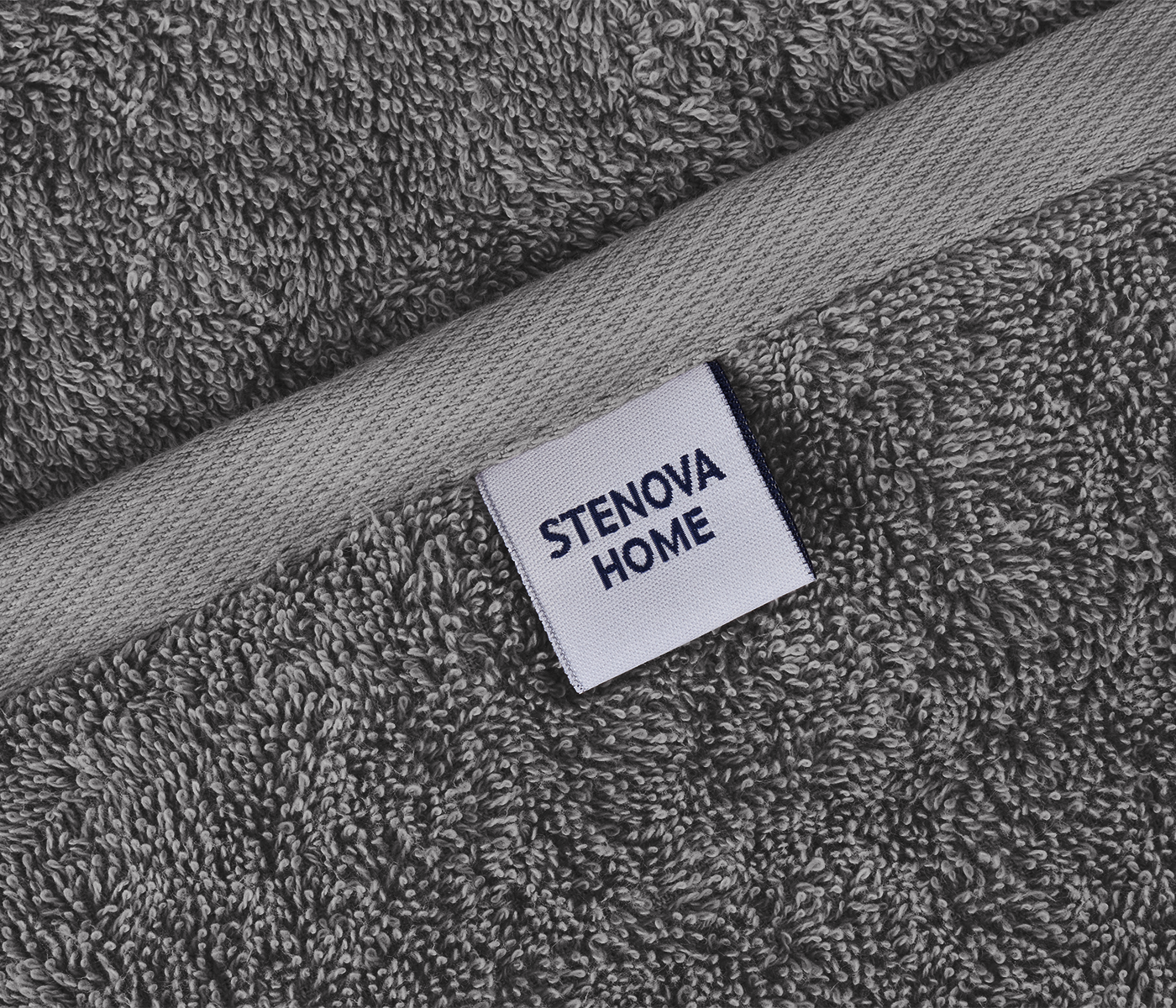 Полотенце махровое IDEAL (графит) - фото 5