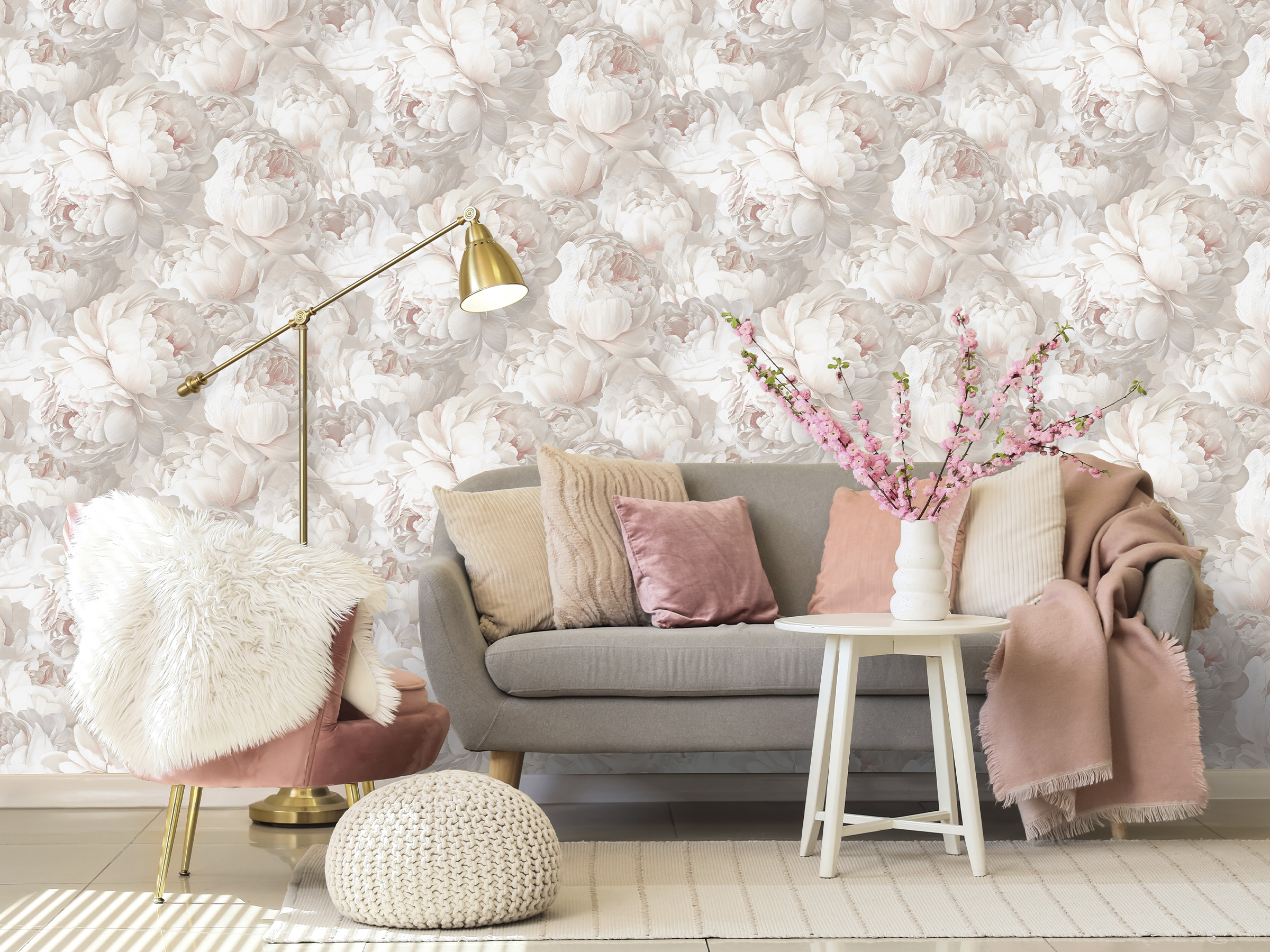 Мотив PEONY 585335 - Интерьер - фото 1