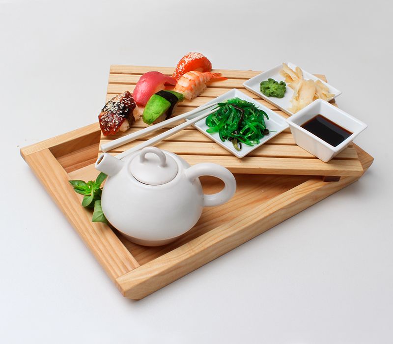 Доска сервировочная - поднос (ясень) - фото 3