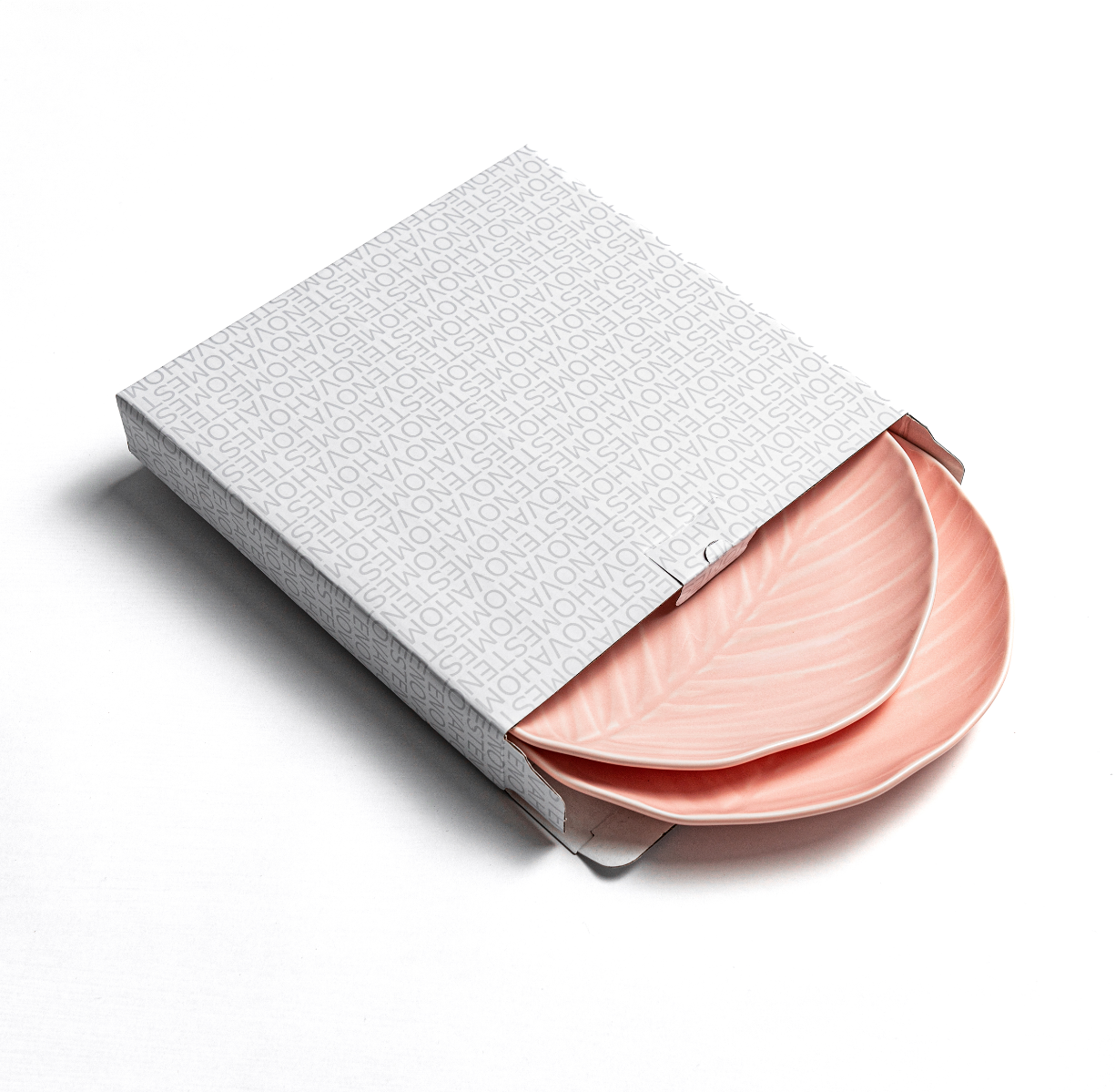 Набор тарелок закусочных BALI (розовый, 2 шт) - фото 4