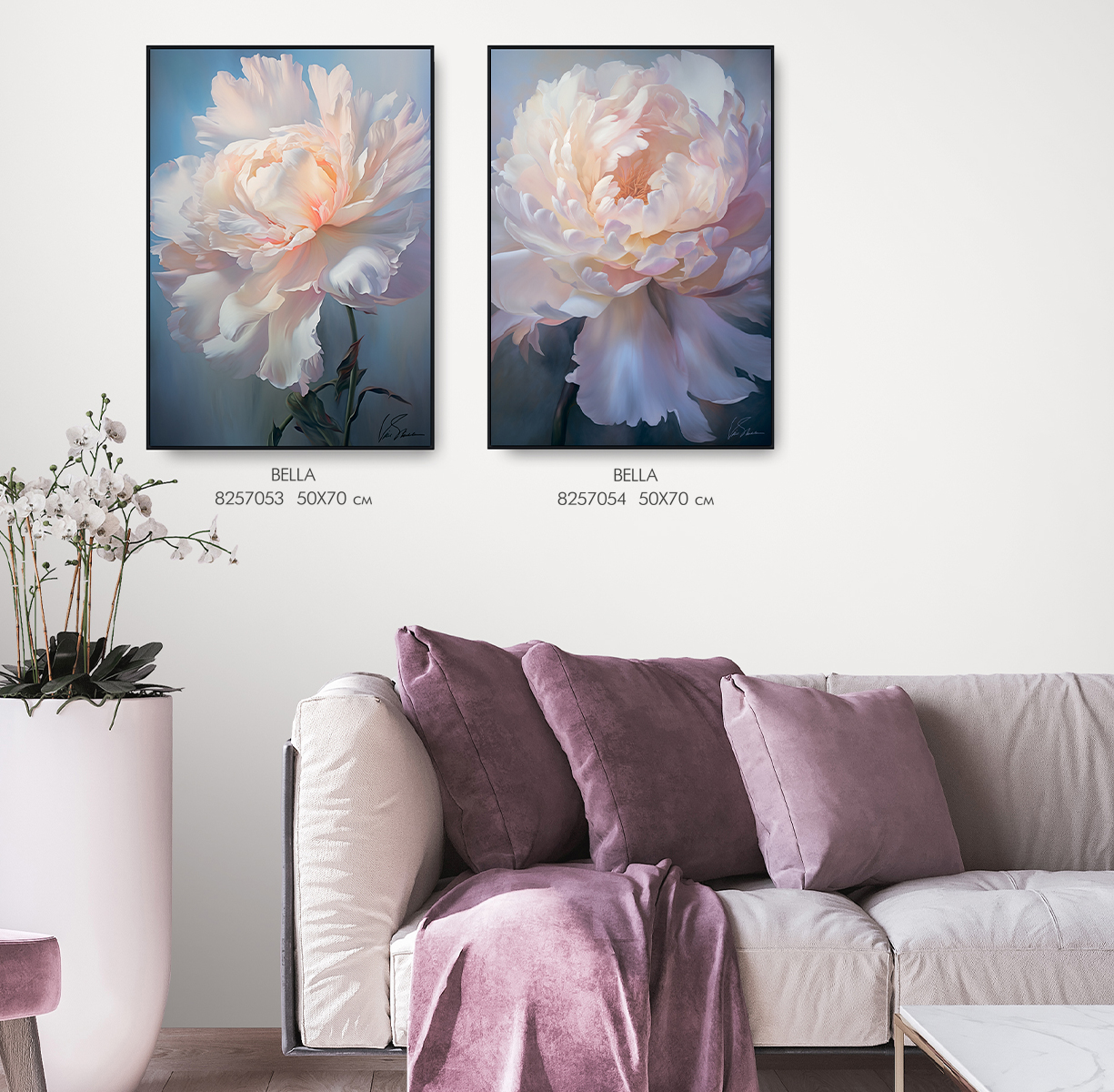 Картина на холсте в раме BELLA арт.8257054 - фото 2