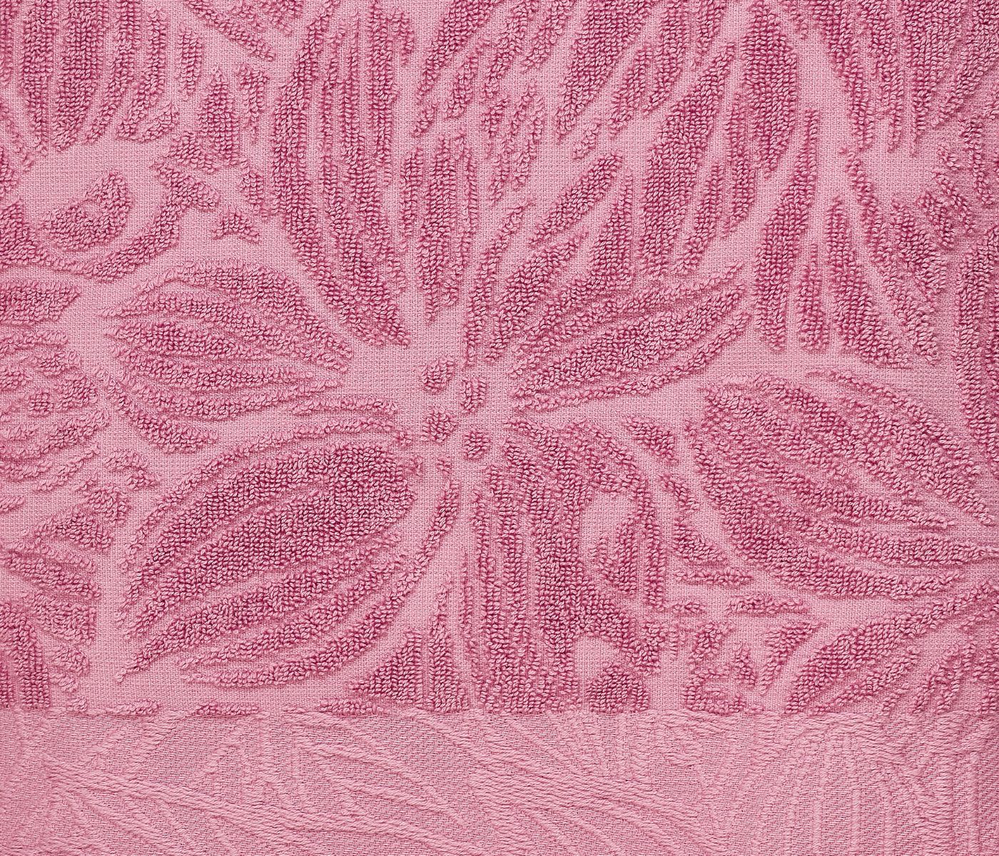 Полотенце махровое AMANDA (розовый) - фото 4