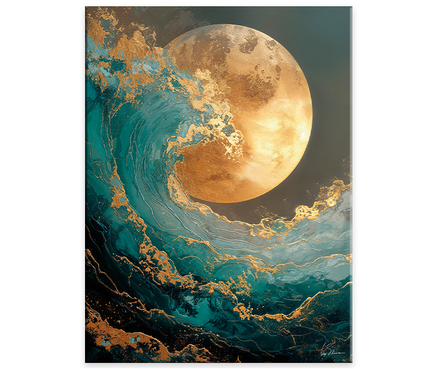 Картина на холсте EMERALD арт.8291143