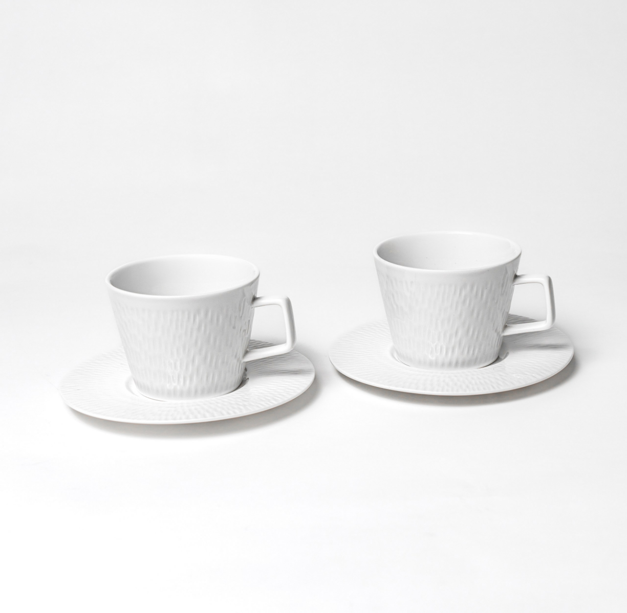 Подарочный набор чайных пар ONEGA (белый) - фото 3