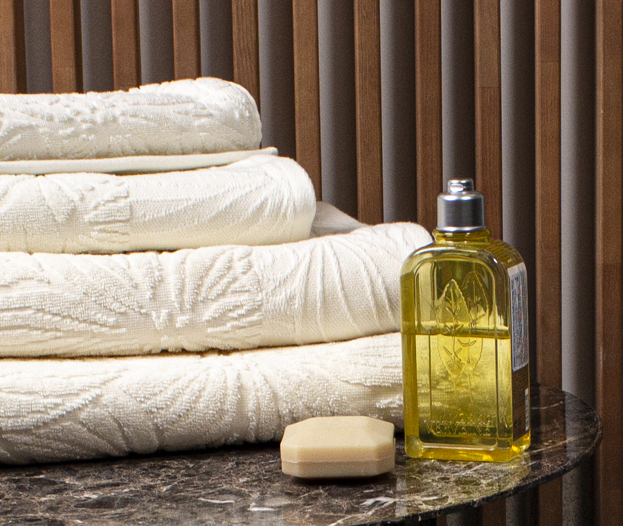 Полотенце махровое AMANDA (молочный) - фото 3