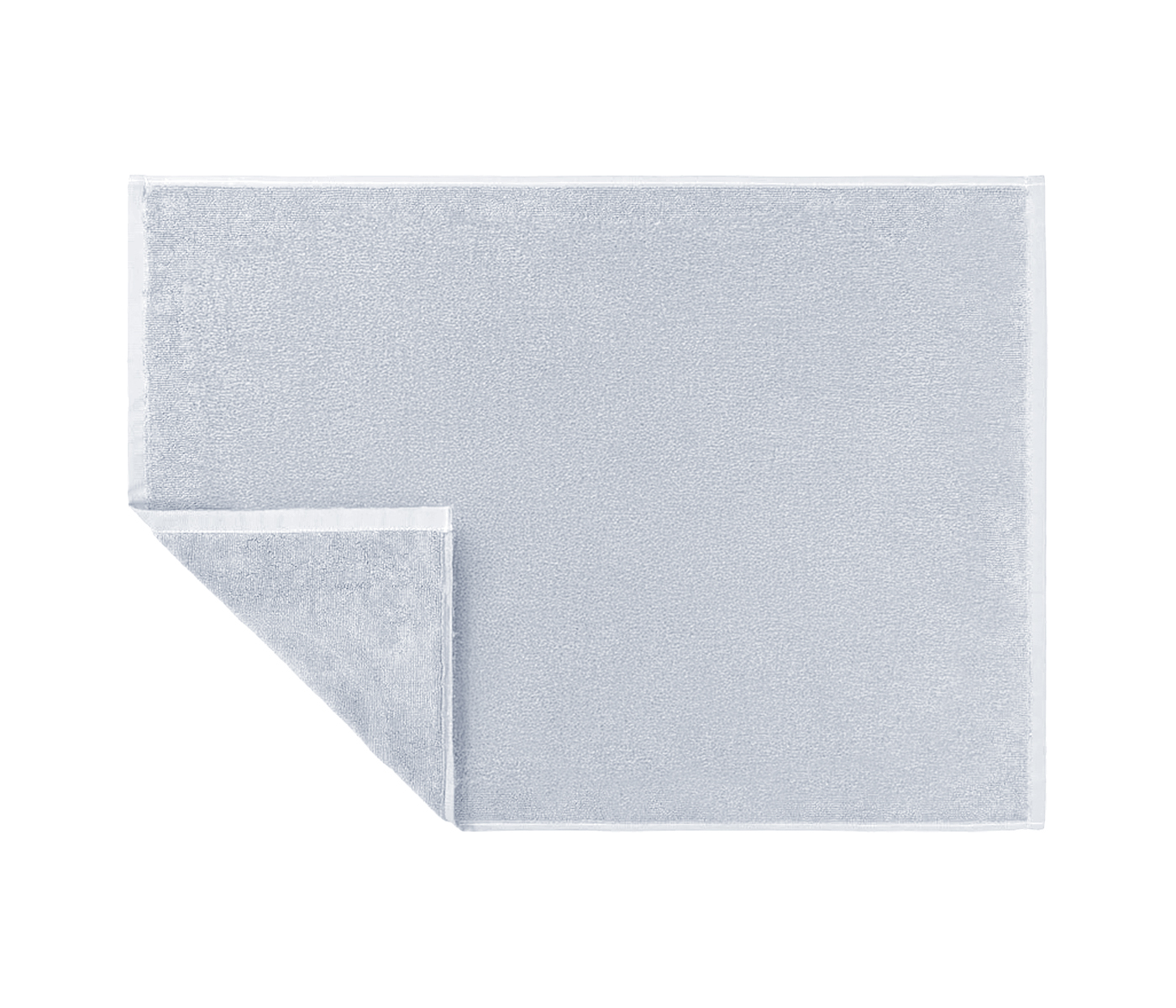 Коврик для ног махровый IDEAL (голубой) - фото 1