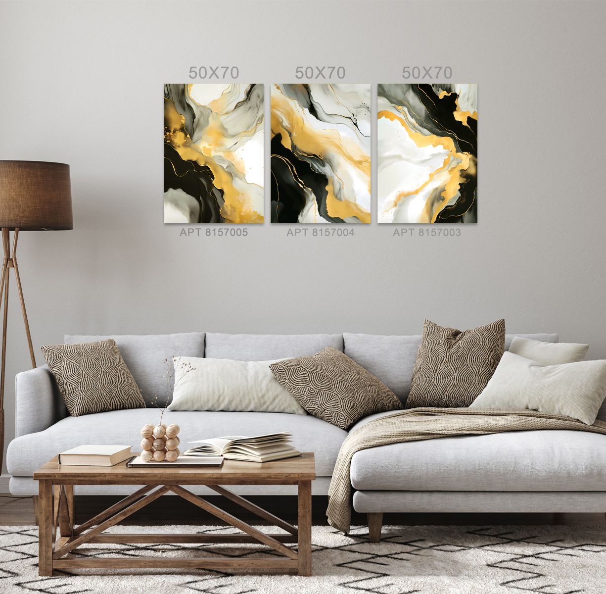 Картина на стекле GOLDEN арт.8157003 - фото 3