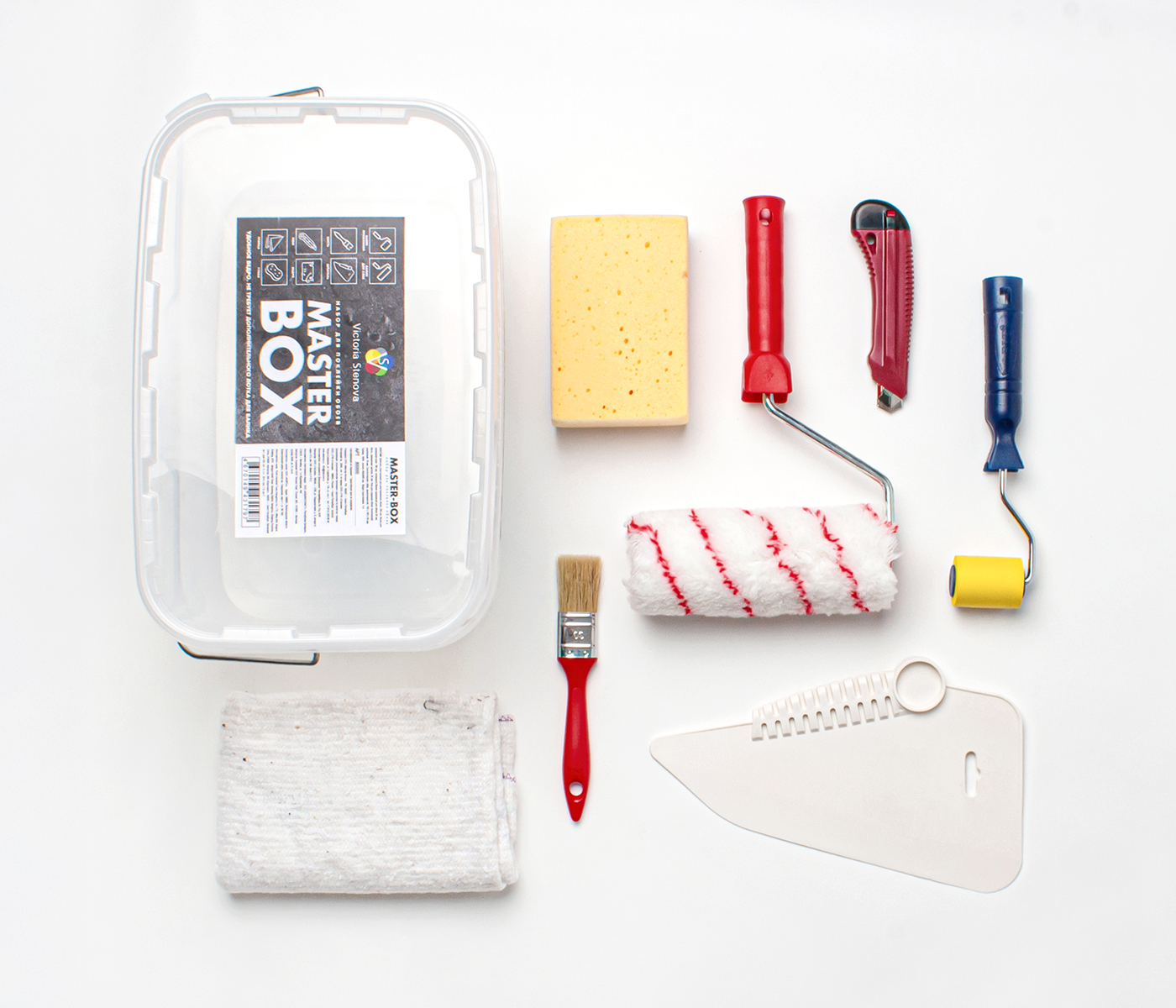 Набор инструментов Master BOX для поклейки обоев - фото 1