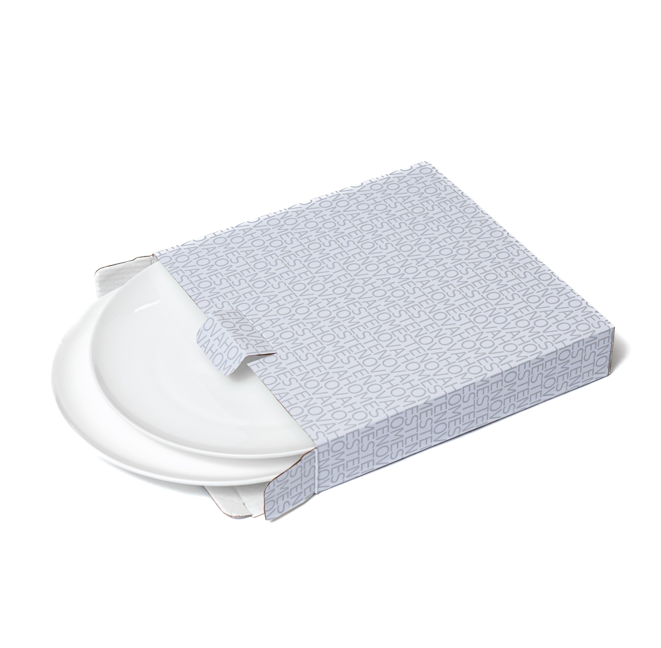 Набор тарелок закусочных SYMBOL (белый, 2 шт) - фото 3