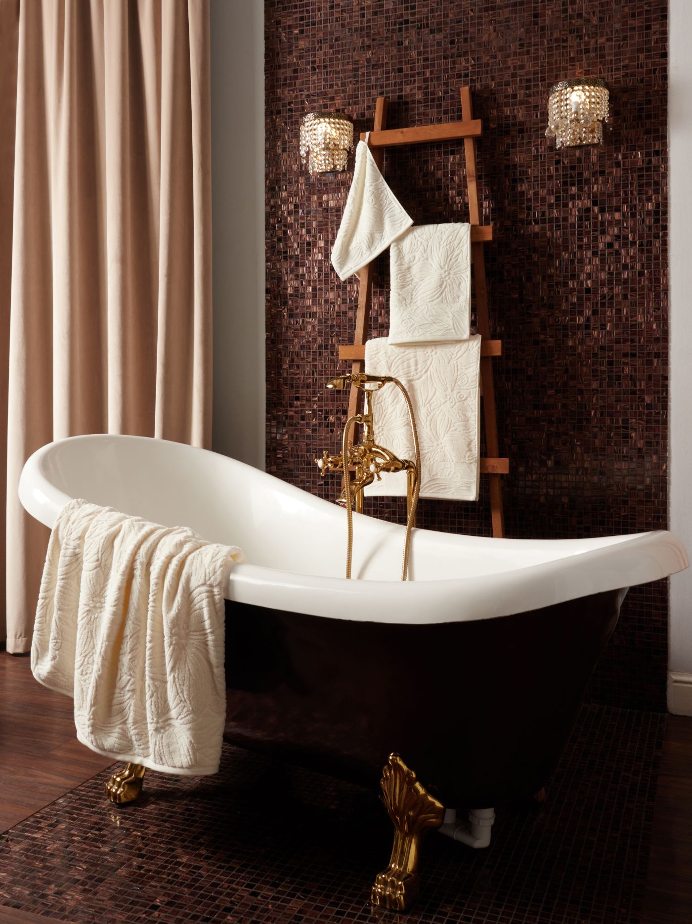 Полотенце махровое AMANDA (молочный) - фото 2