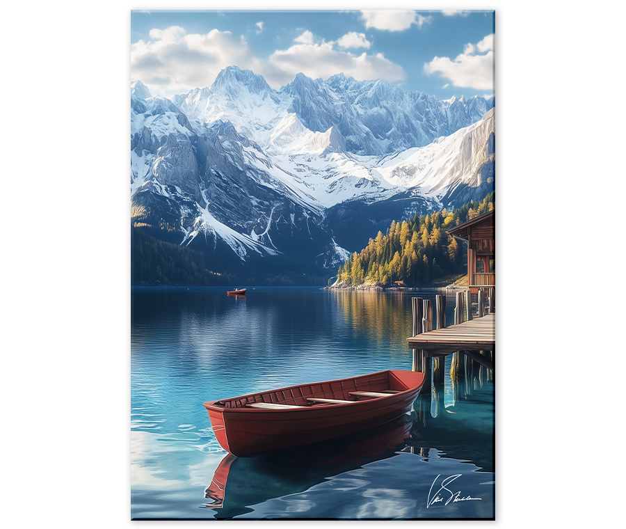 Картина на холсте LAKE арт.8257085