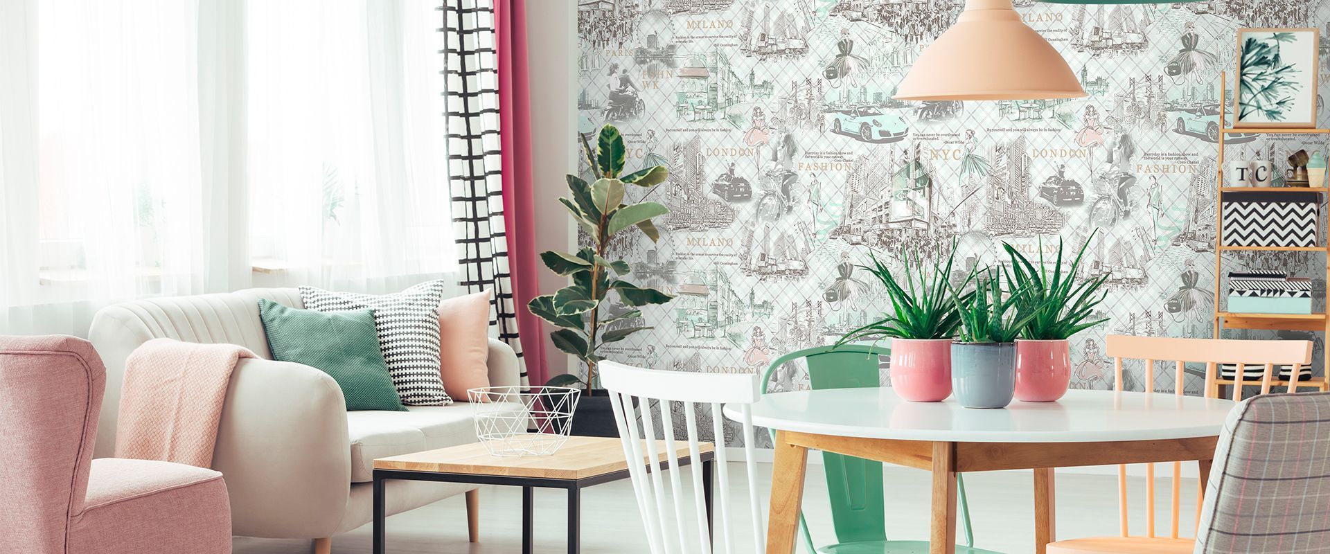 Мотив FASHION WEEK 998923 - Интерьер - фото 1