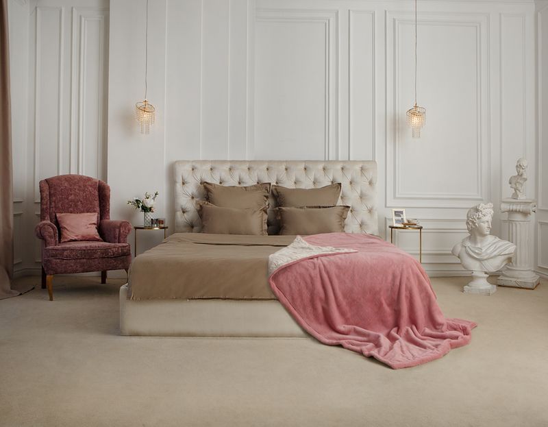 Плед меховой PINK NECTAR - фото 4