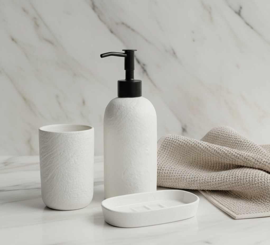 Стакан для зубных щеток LAVA / ЛАВА белый - фото 4