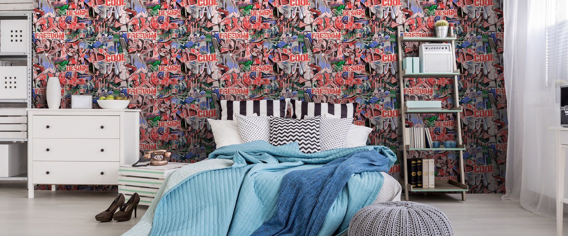 Мотив GRAFFITI 998175 - Интерьер - фото 1