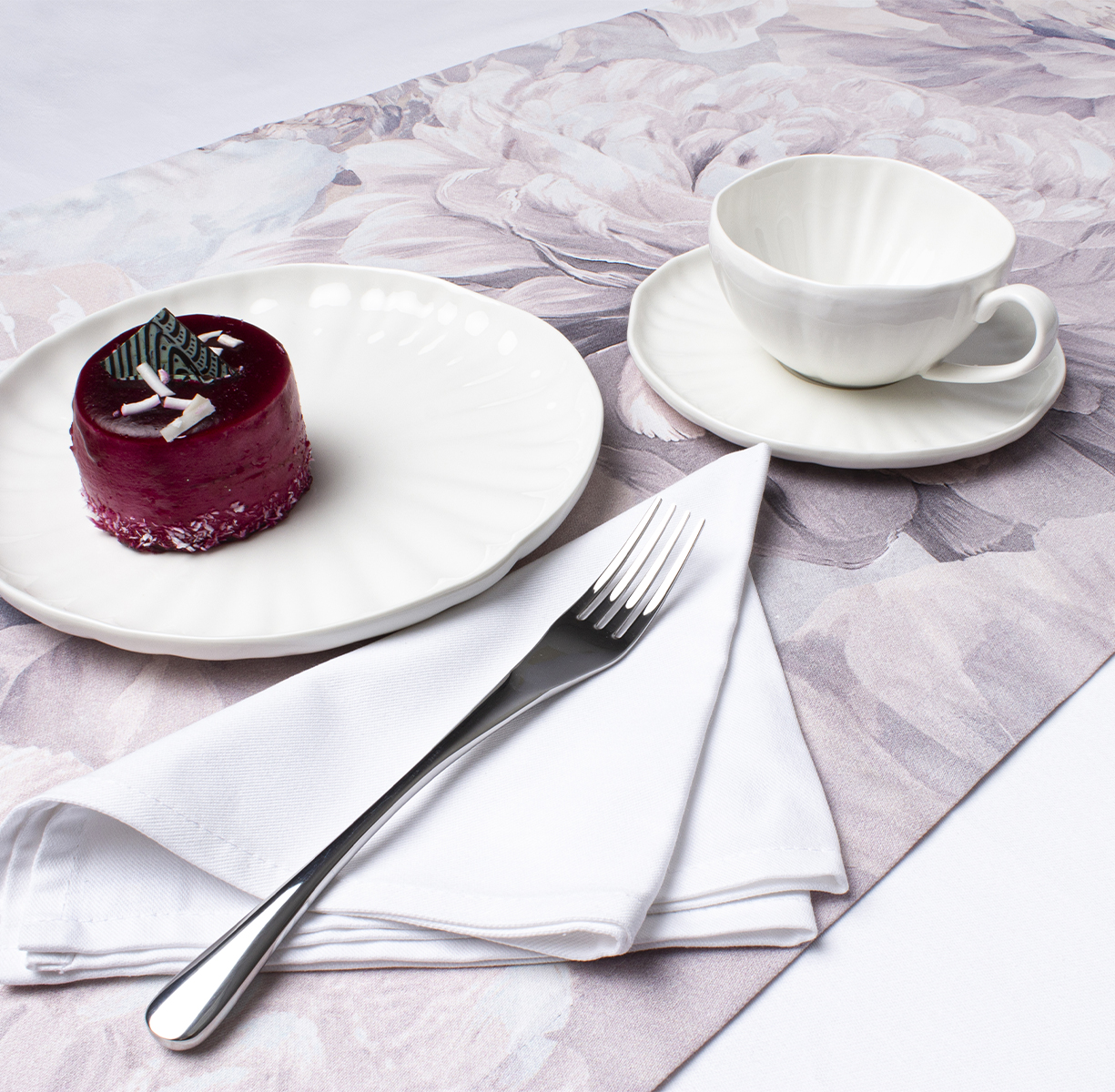 Дорожка сервировочная KAMILLA (серая) - фото 3