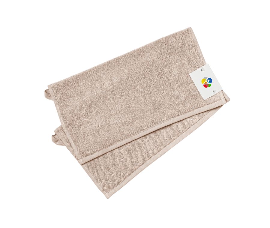 Набор полотенец махровых IDEAL (песочный, 2 шт)