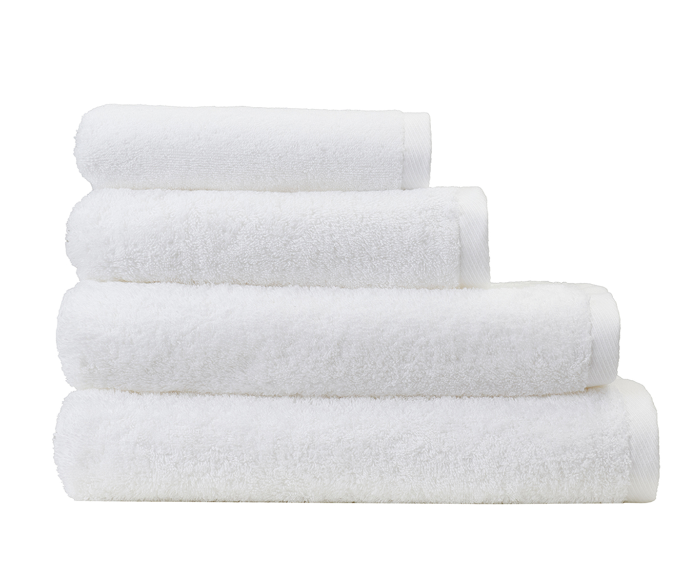 Полотенце махровое IDEAL (белый) - фото 1