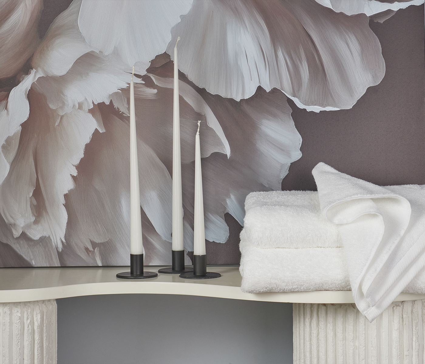 Полотенце махровое IDEAL (белый) - фото 4