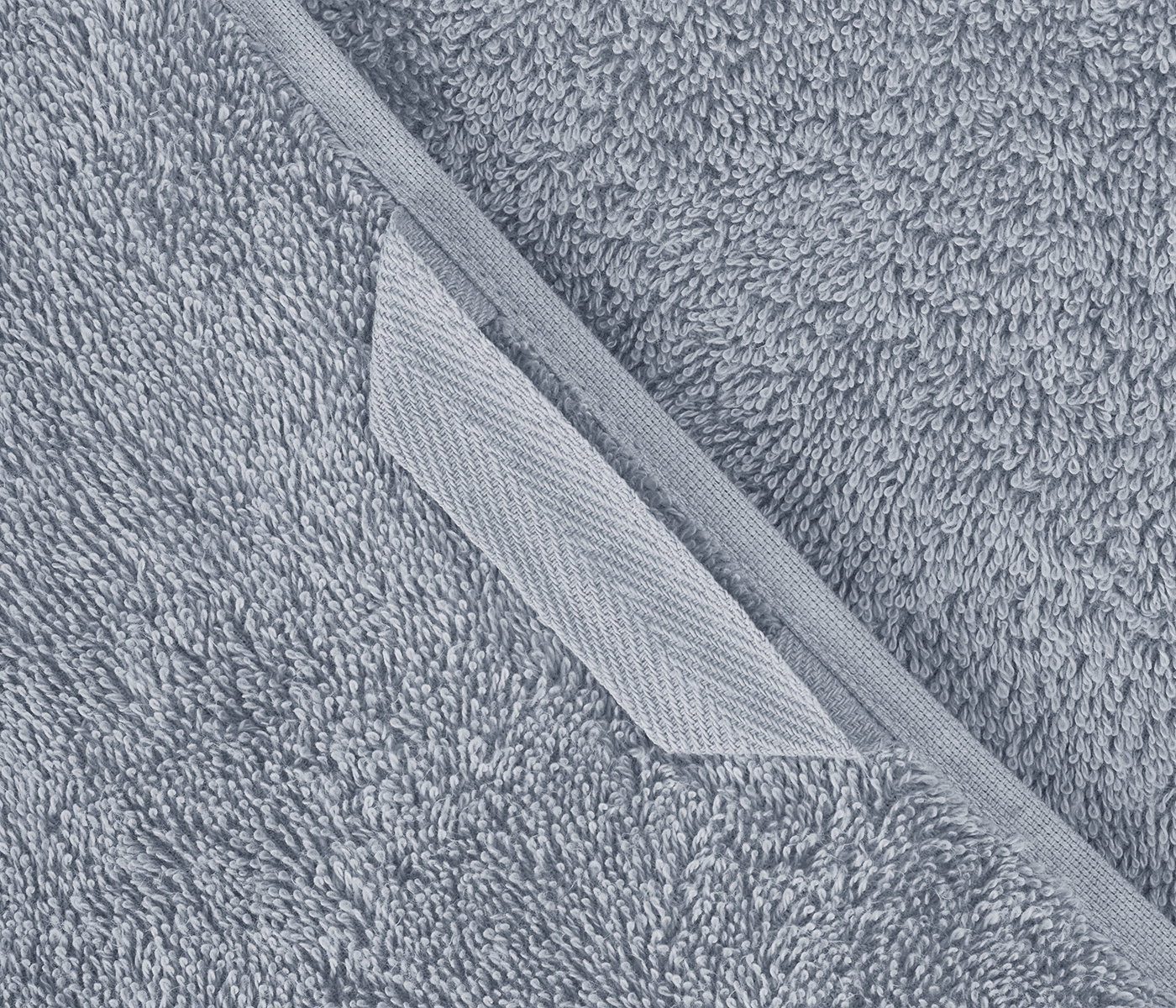 Полотенце махровое IDEAL (голубой) - фото 4