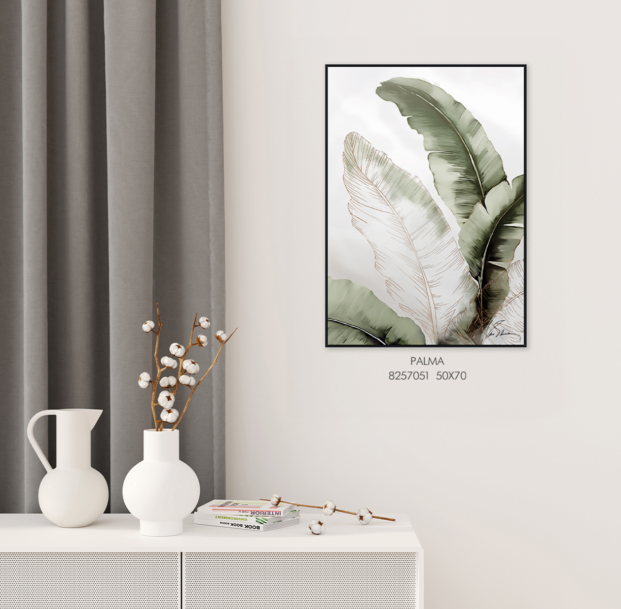 Картина на холсте в раме PALMA арт.8257051 - фото 2