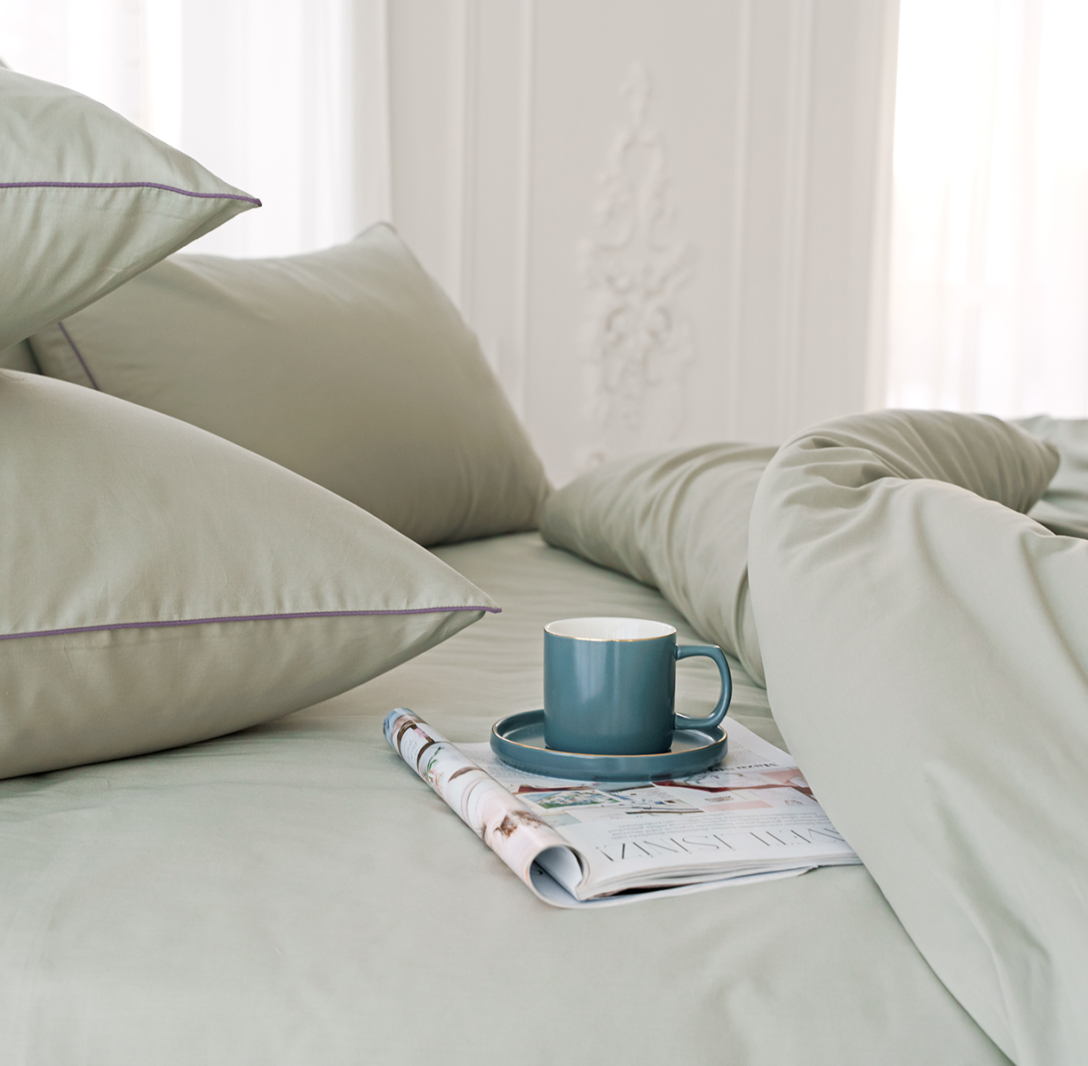 Комплект постельного белья OLIVIA - фото 4