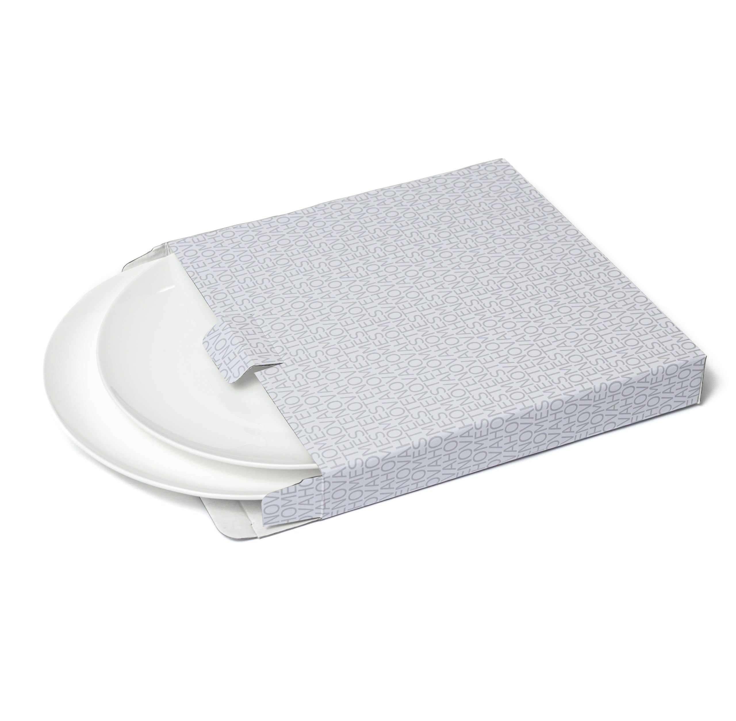 Набор тарелок обеденных SYMBOL (белый, 2 шт) - фото 3