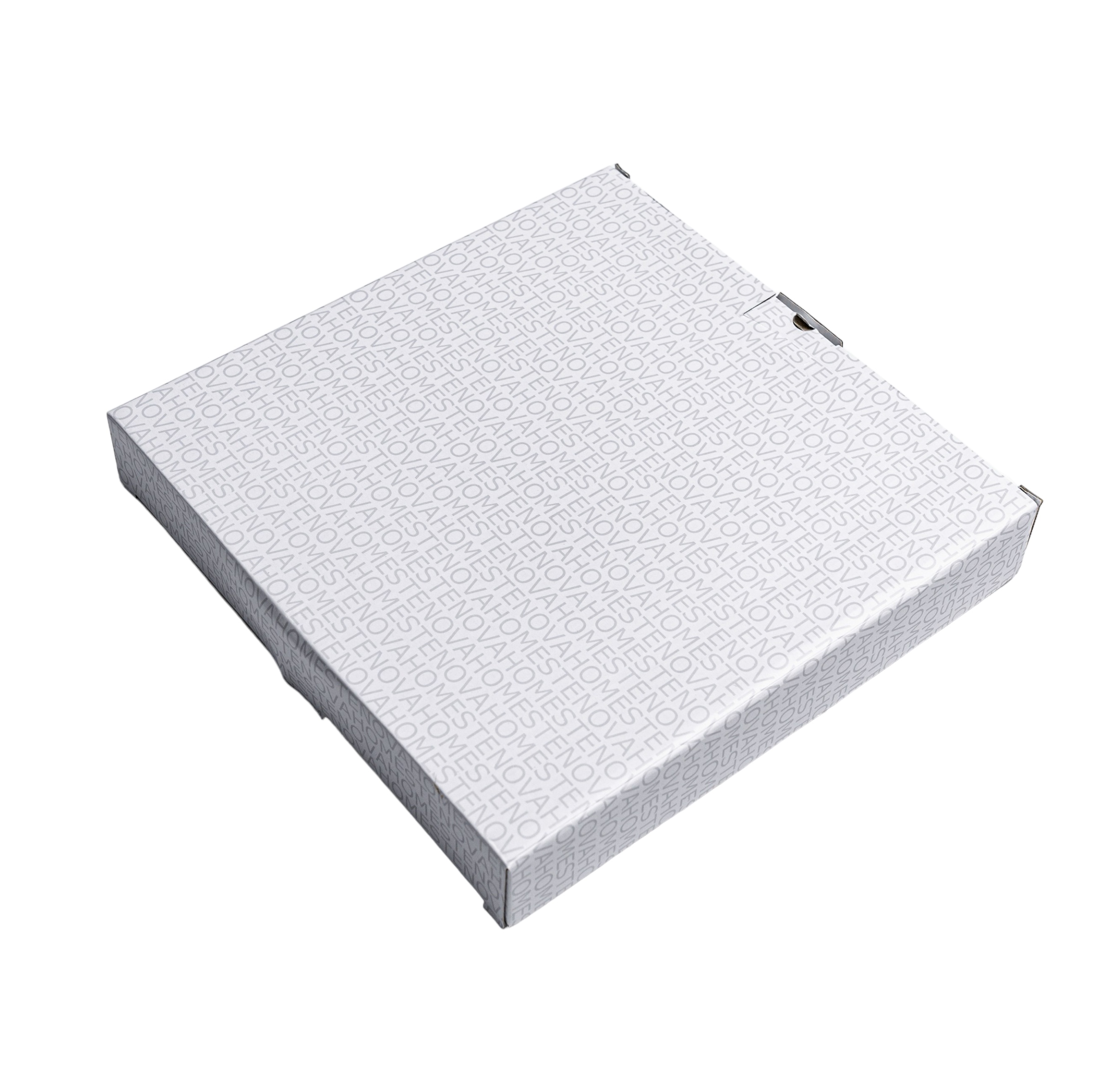 Набор тарелок обеденных SYMBOL (белый с красным кантом, 2 шт) - фото 4