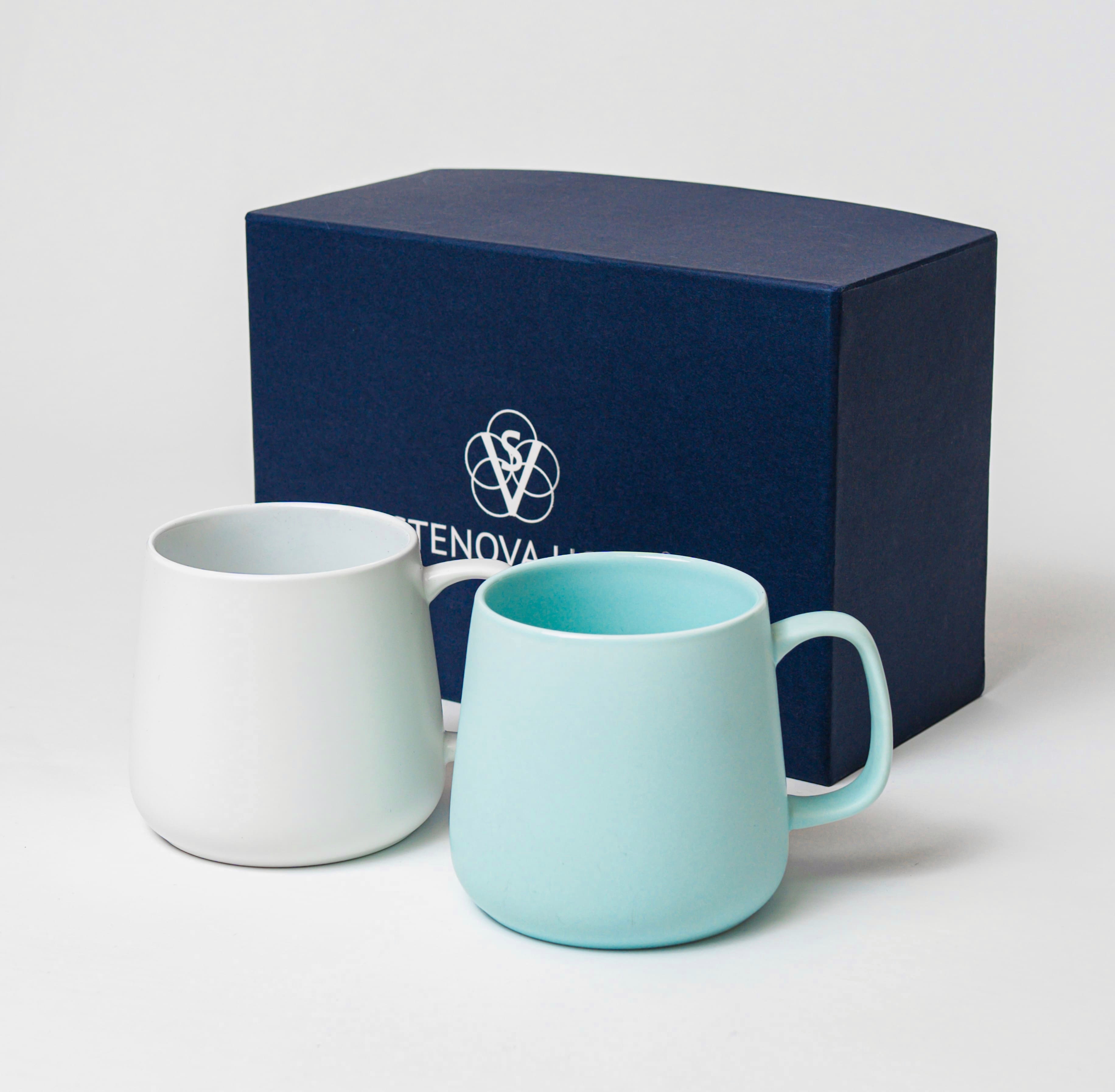 Подарочный набор кружек PATIO (голубой/белый) - фото 3