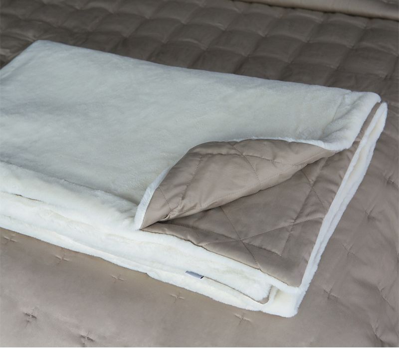 Плед меховой MILKY SHAKE - фото 5