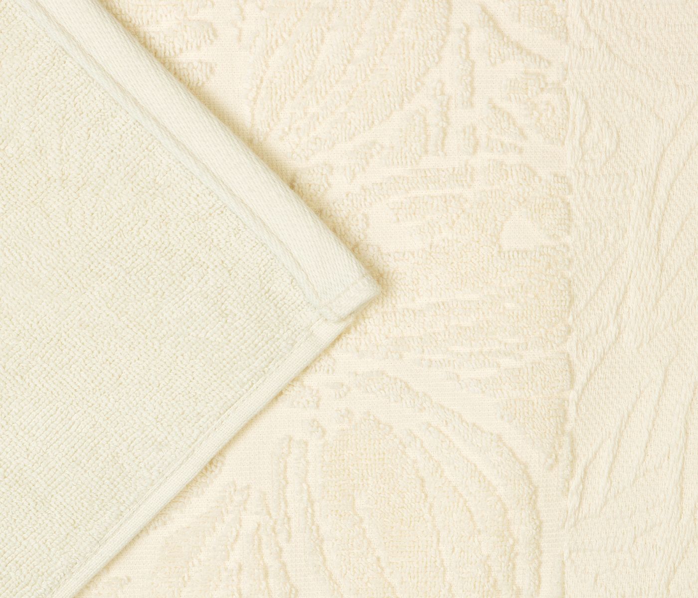 Полотенце махровое AMANDA (молочный) - фото 1