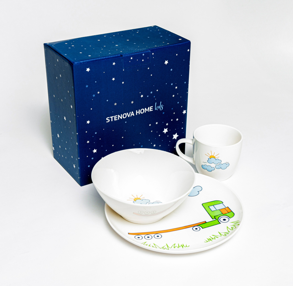 Подарочный набор детской фарфоровой посуды TRUCK - фото 8