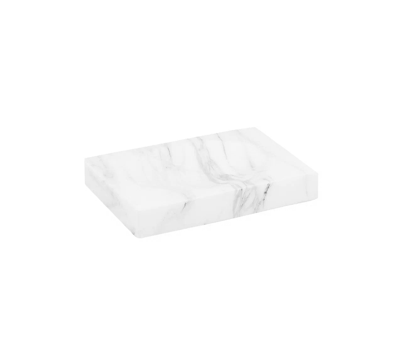 Мыльница ALICANTE / АЛИКАНТЕ белая - фото 2