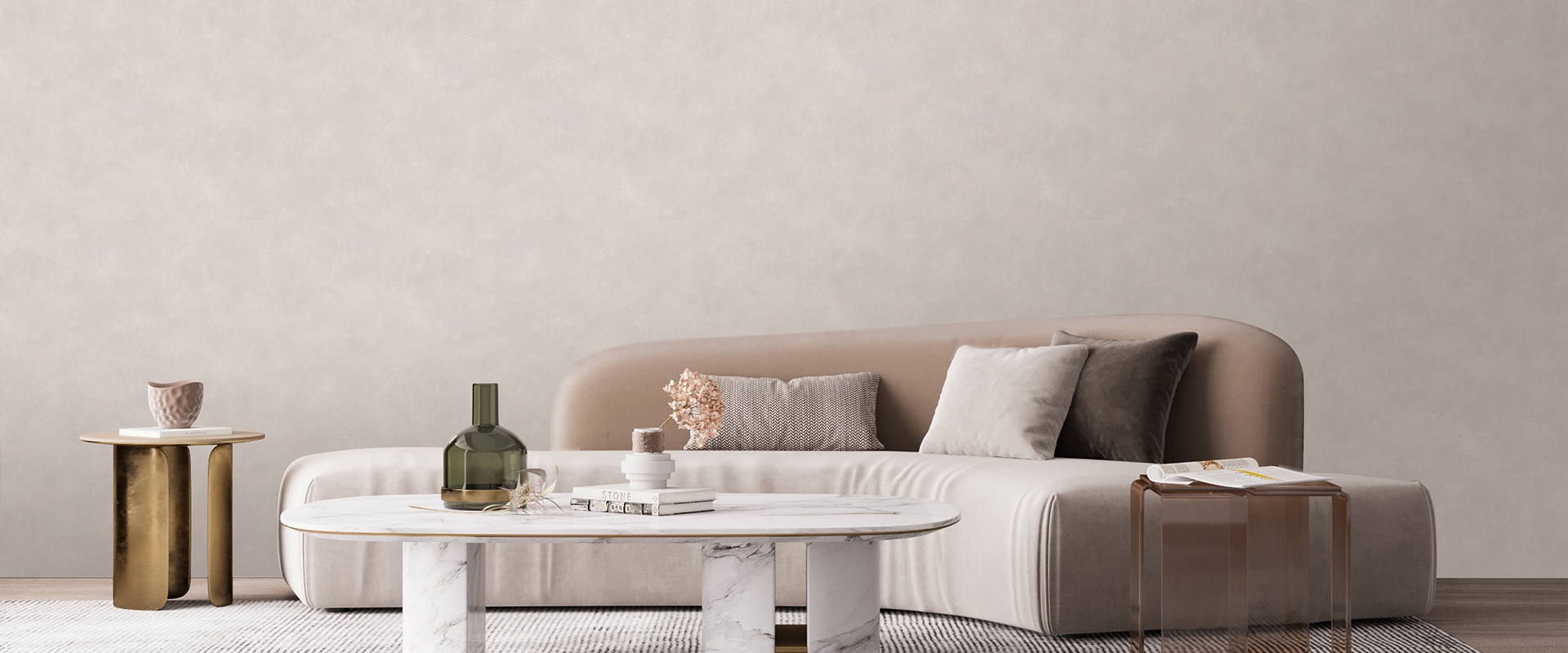 Фон CHARME MARSHMALLOW 281426 - Интерьер - фото 1