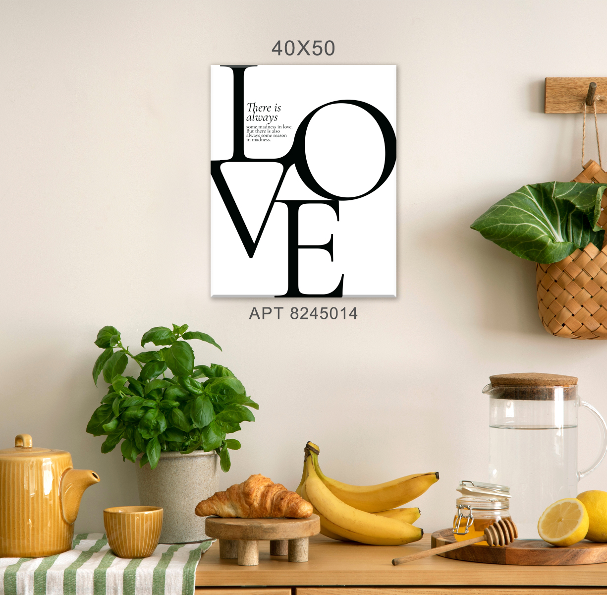 Картина на холсте LOVE NOW арт.8245013 - фото 2