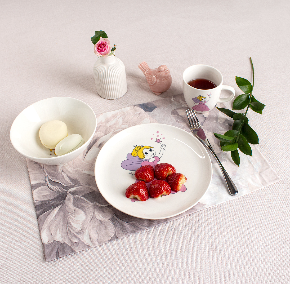 Подарочный набор детской фарфоровой посуды PRINCESS - фото 2